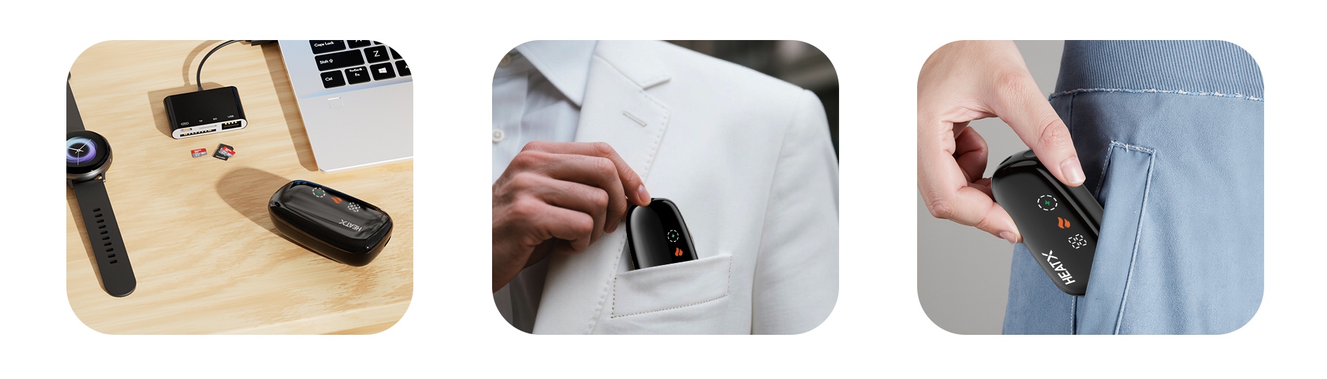 sleek designs and small sizes